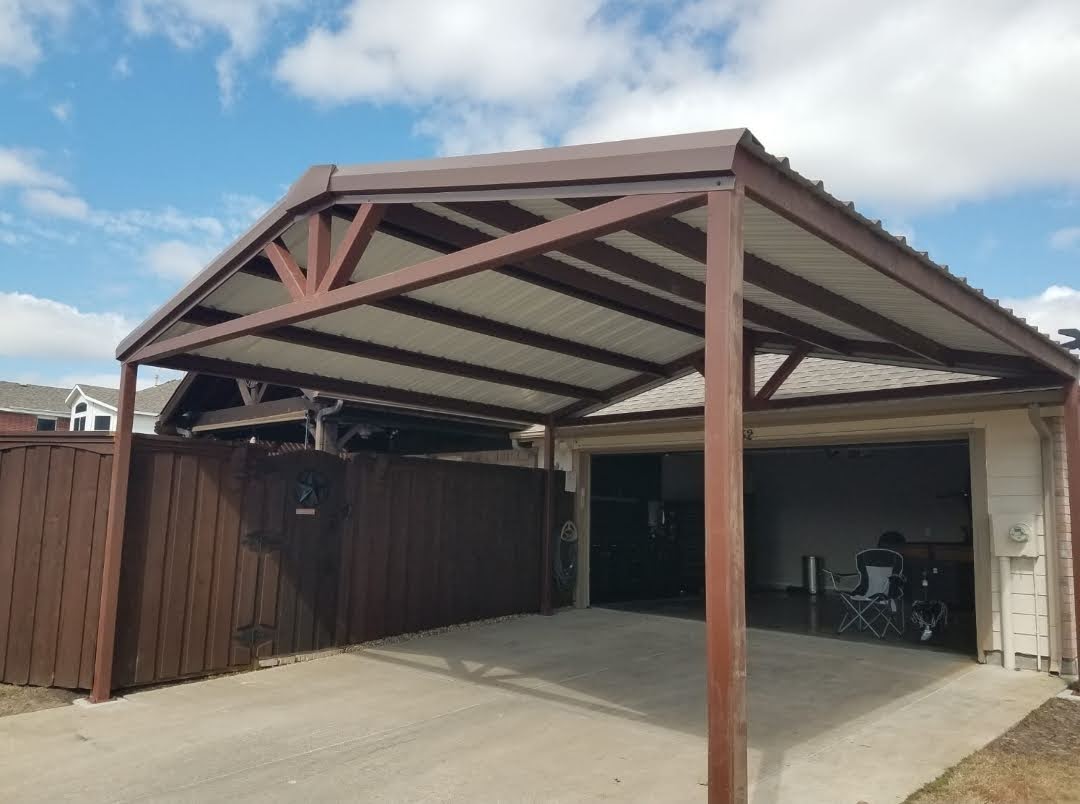 Metal carport welding services keller Texas